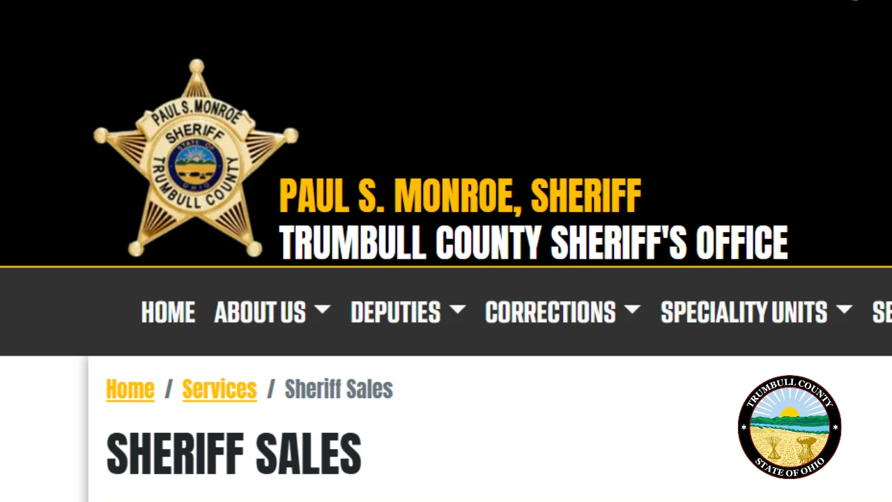 Trumbull County Sheriff Sale – Find Foreclosure Listings ✔