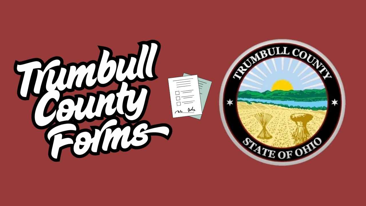 Trumbull County Auditor Forms