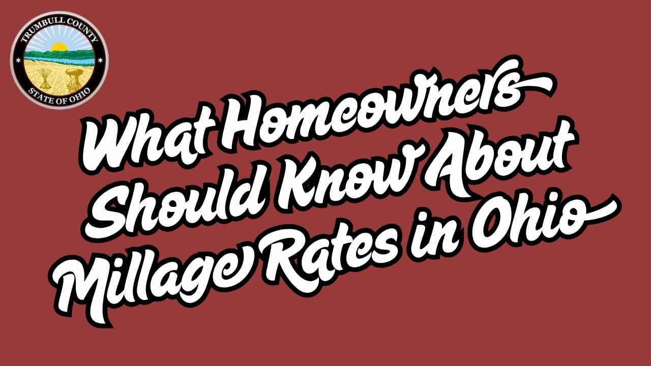 What Homeowners Should Know About Millage Rates in Ohio